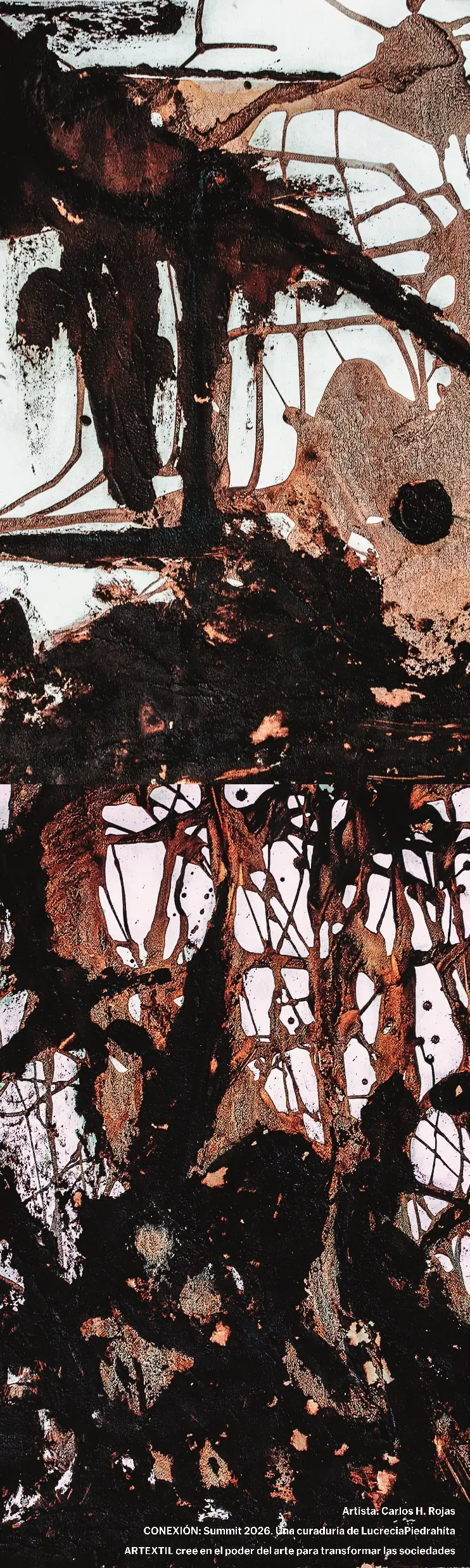 Ficha visual de la obra presentada por Carlos H. Rojas, técnica indicada: Pintura.